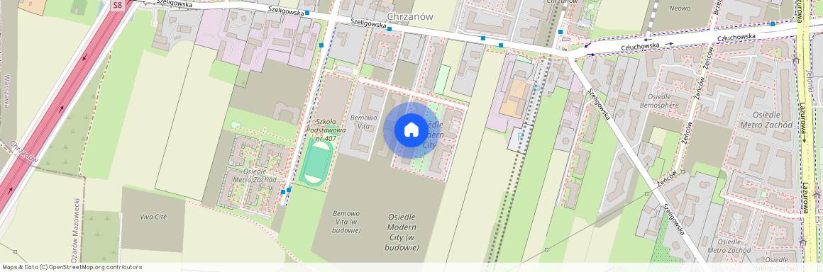 Szeligowska 53C, Chrzanów, Bemowo, Warszawa, mazowieckie