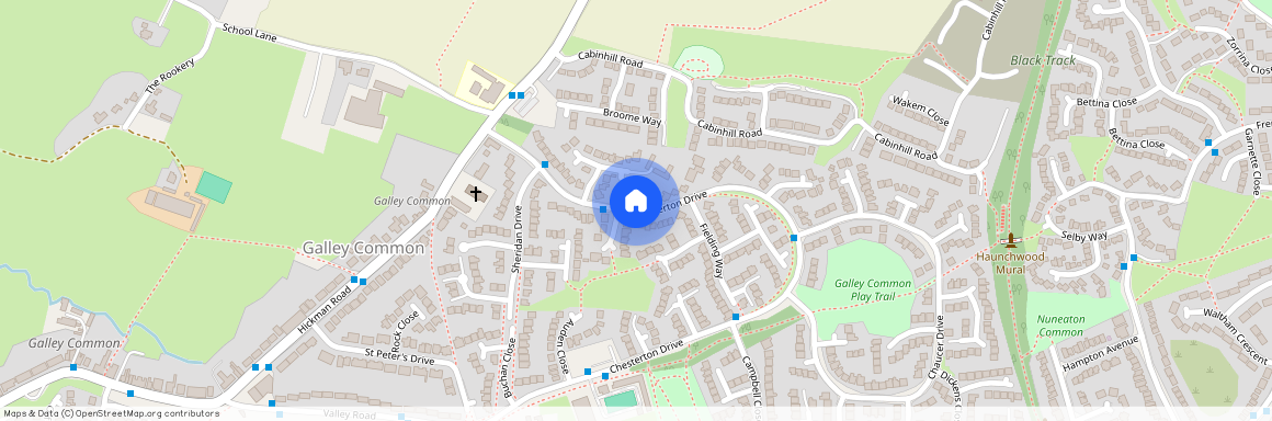 Chesterton Drive, Galley Common, Nuneaton