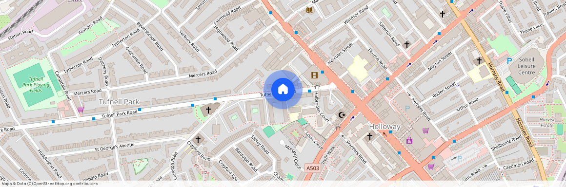 Tufnell Park Road, Tufnell Park, London, N7