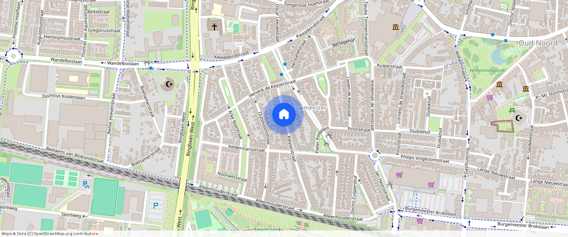 Bouwmeestersbuurt Zuid, 5041 KC, Pijlijserstraat, Tilburg