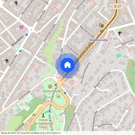 Hohenheimer Straße 72 Stuttgart Mitte Baden-Württemberg 70184