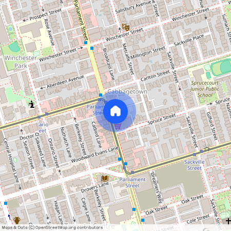 461 Parliament Street ##201, Toronto, Cabbagetown-South St. James Town