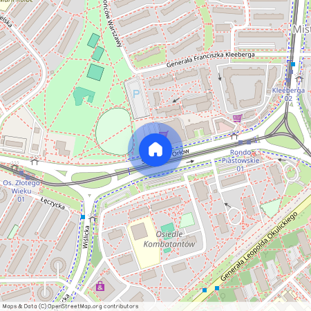 ul. Teodora Parnickiego, Mistrzejowice, Mistrzejowice, Kraków, małopolskie