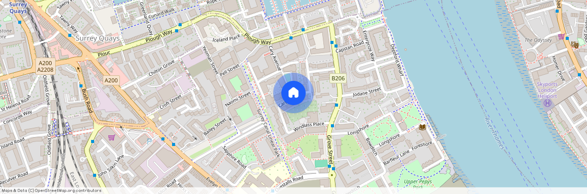 Carteret Way, London, SE8