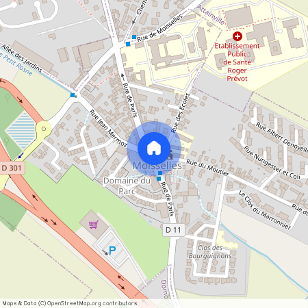 95570, Moisselles
