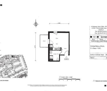 Location Appartement 1 pièce 26m² ST JORY 31790 - Photo 6