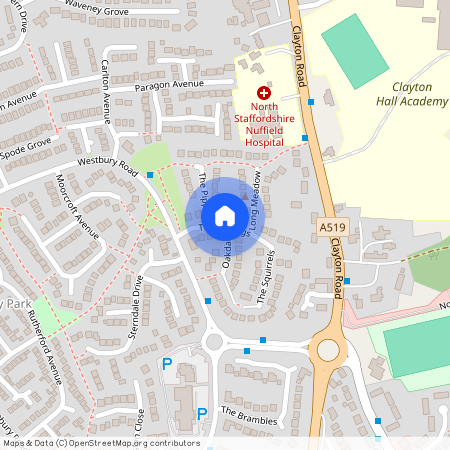 The Saplings, Newcastle-under-Lyme, Staffordshire