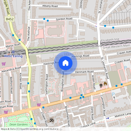 Broughton Road, Ealing, W13, London