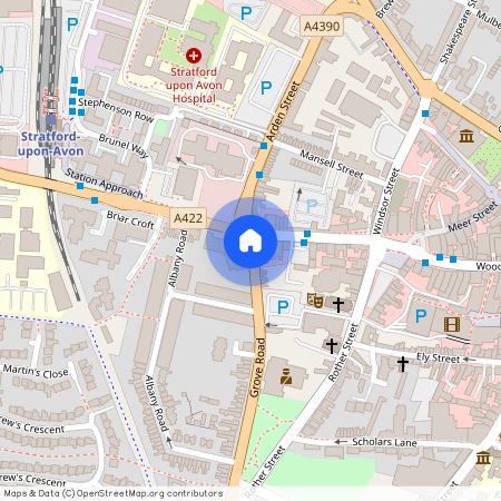 Scholars Court, Stratford-Upon-Avon, Warwickshire, CV37