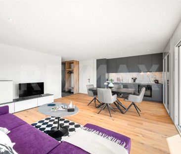 Magnifique attique meublé de 2,5 pièces avec terrasse de 65 m² à Av... - Foto 1