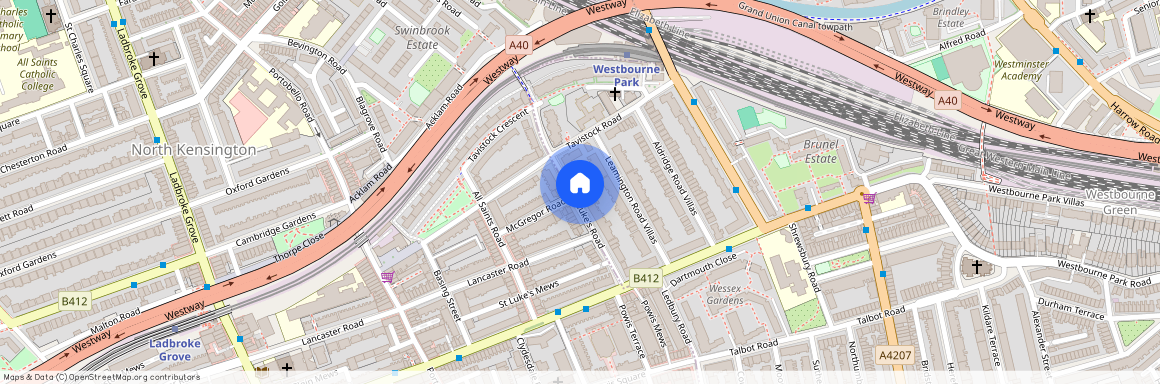 St Lukes Road, Notting Hill, Kensington & Chelsea, W11