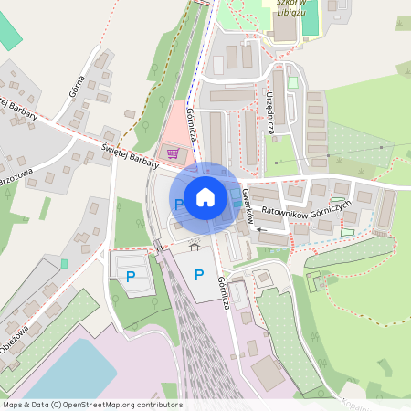 ul. Górnicza, Libiąż, Libiąż, chrzanowski, małopolskie