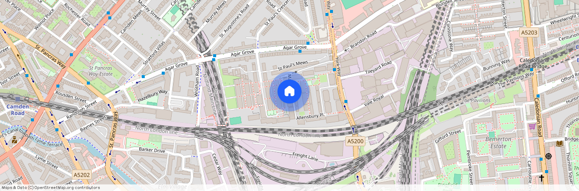 Maiden Lane, Camden, London, NW1