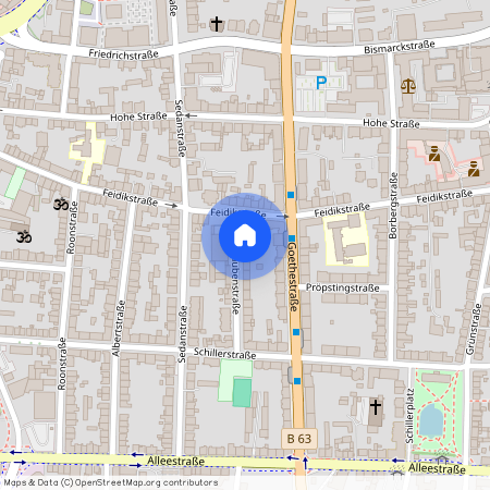 Taubenstraße 1, 59065 Hamm