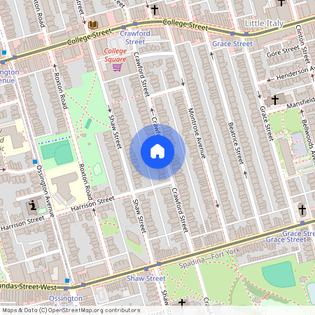 334 Crawford Street Unit# Main, Toronto