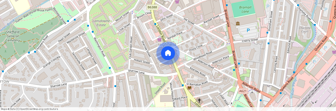 City Centre, 212A London Road, S2 4LW, Sheffield