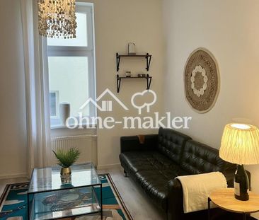 Voll möbliert: 2 Zi Whg. in ruhigem Hinterhaus mit Hof zu vermieten! - Photo 1