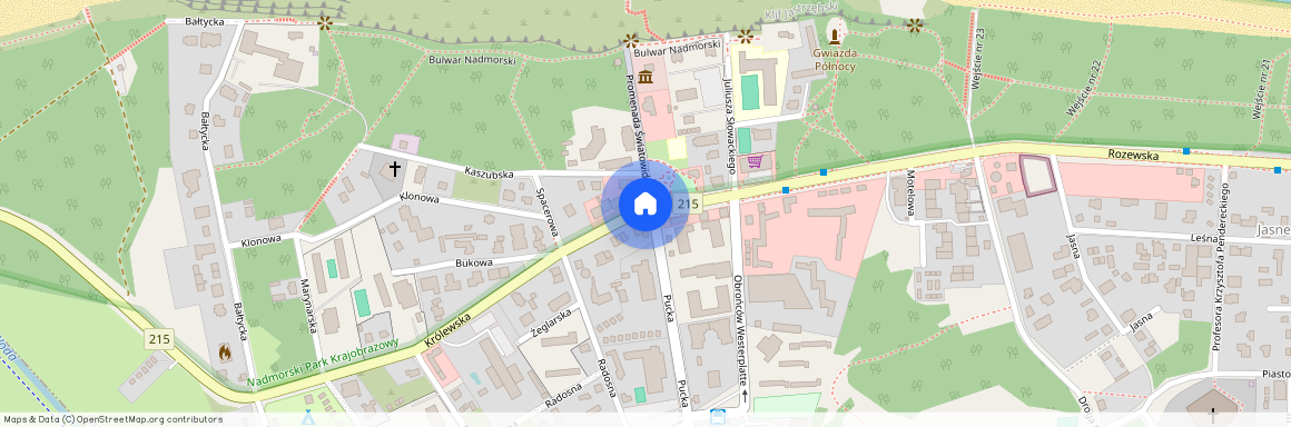 Jastrzębia Góra, Władysławowo, pucki, pomorskie