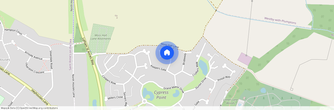 Poachers Trail, Lytham St. Annes, Lancashire, FY8