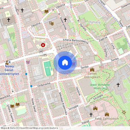 ul. Tamka, Śródmieście Północne, Śródmieście, Warszawa, mazowieckie