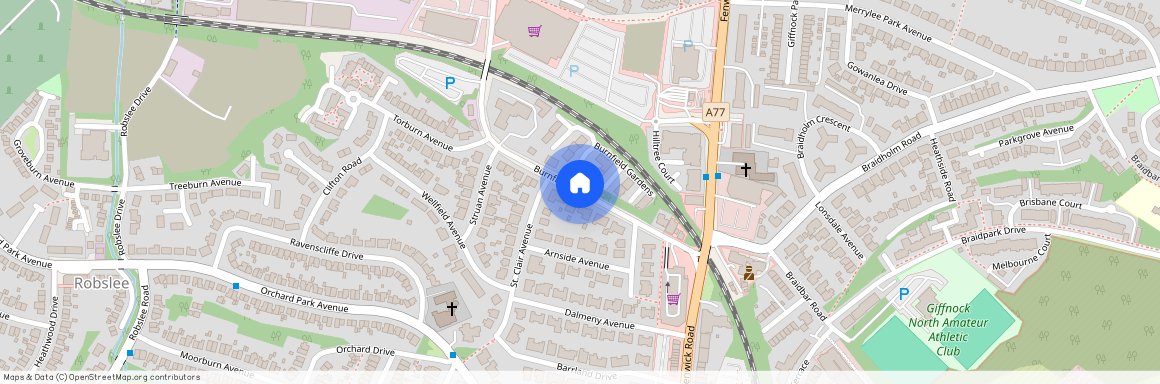 THORNLIEBANK-Burnfield Road- G431 EE