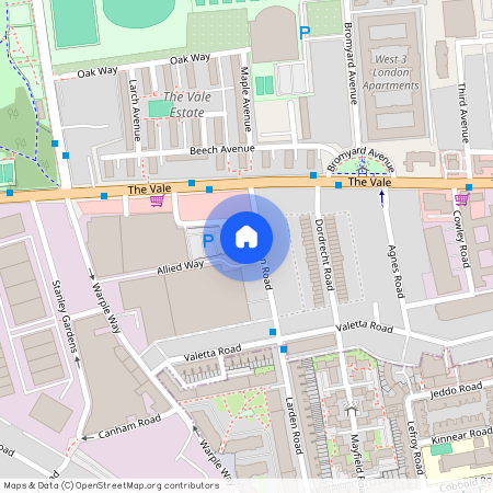 Larden Road, W3
