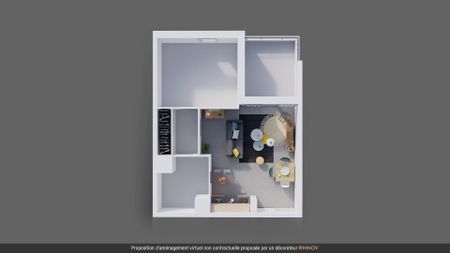 location Appartement T2 DE 44.19m² À NANTES - Photo 2