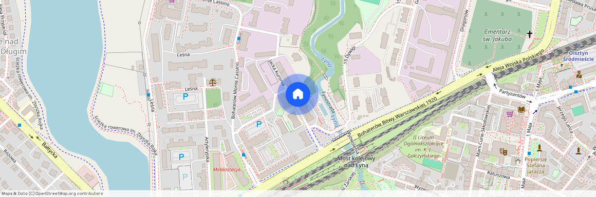 ul. Jacka Kuronia, Osiedle Nad Jeziorem Długim, Olsztyn, warmińsko-mazurskie