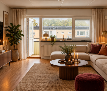 Lägenheten är utrustad med diskmaskin och har både egen ingång, bal... - Foto 1