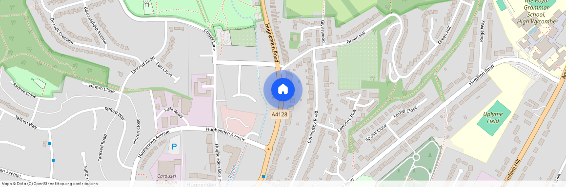 HP13 5PD, High Wycombe