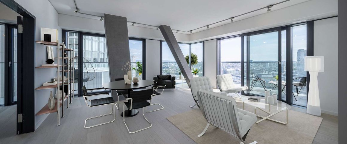 High-Class: Einzigartige 2-Zimmer-Wohnung im OMNITURM - Photo 1