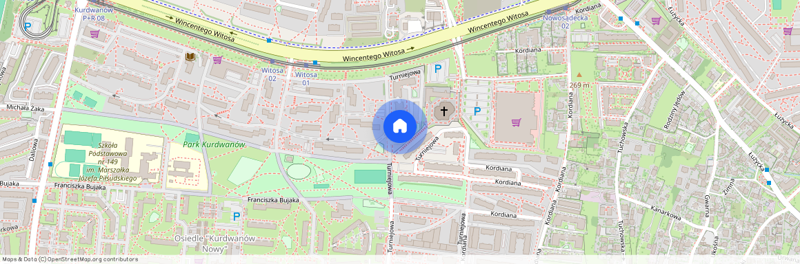 59A, województwo małopolskie, Kurdwanów, Turniejowa, Osiedle "Kurdwanów Nowy", Polska, Podgórze Duchackie, 30-619, Kraków