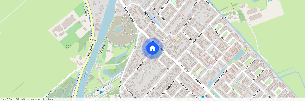 Lanenkwartier, 3601 HK, Kortelaan, Maarssen