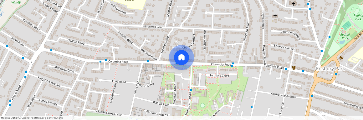 Columbia Road, Ensbury Park