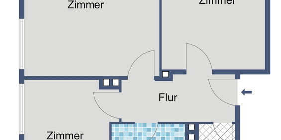 3-Zimmer-Dachgeschosswohnung in Schwalmstadt-Ziegenhain - Photo 3