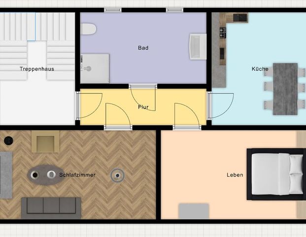 Helle 75 m² Erdgeschosswohnung – 2 ZKB - Photo 1