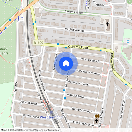 Lonsdale Terrace, Jesmond, NE2