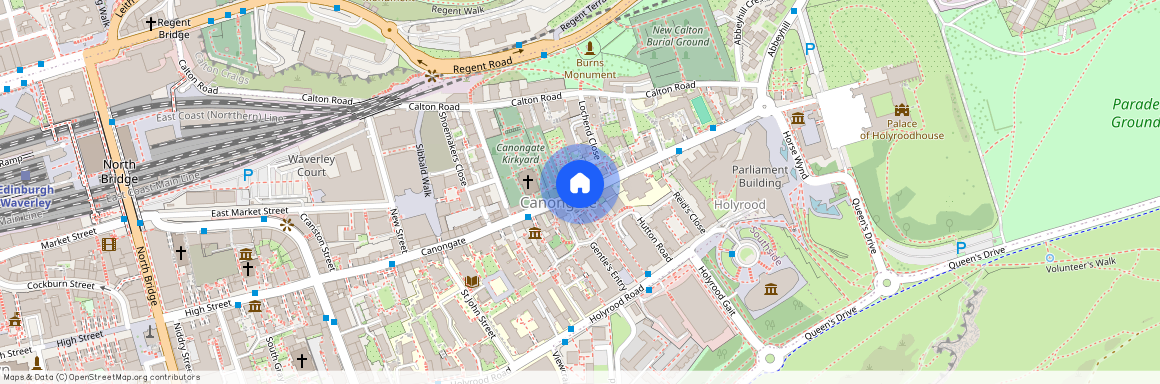 Canongate, Edinburgh, Midlothian, EH8