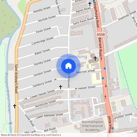 Gordon Street, Semilong, Northampton, NN2
