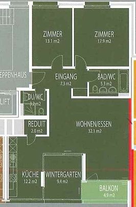 "Glattparkwohnung mit Wintergarten" - Foto 1