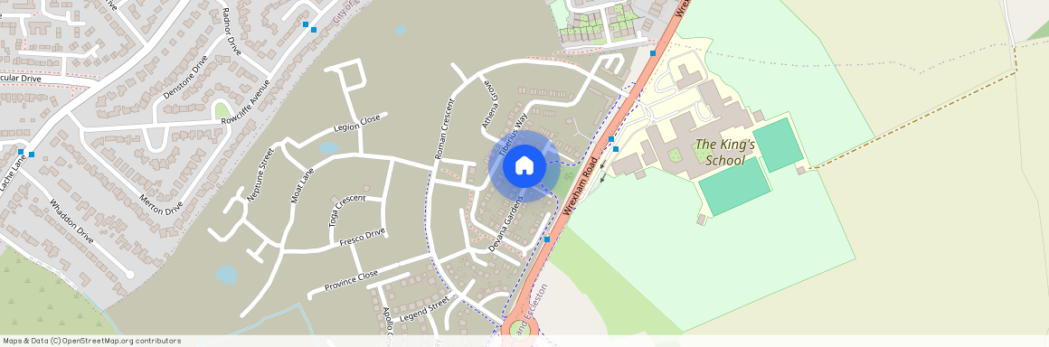 Devana Gardens, Chester, Cheshire, CH4