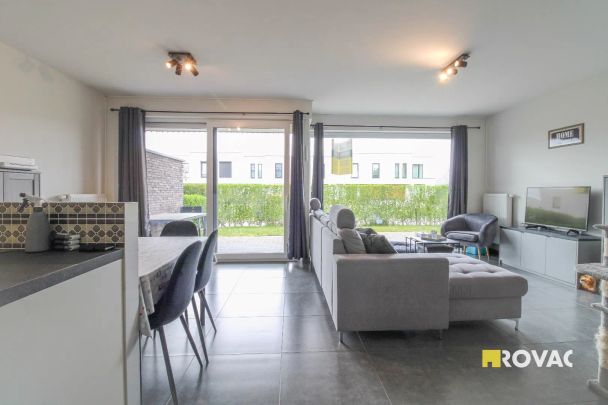 Gelijkvloers appartement met tuin en garage! - Foto 1