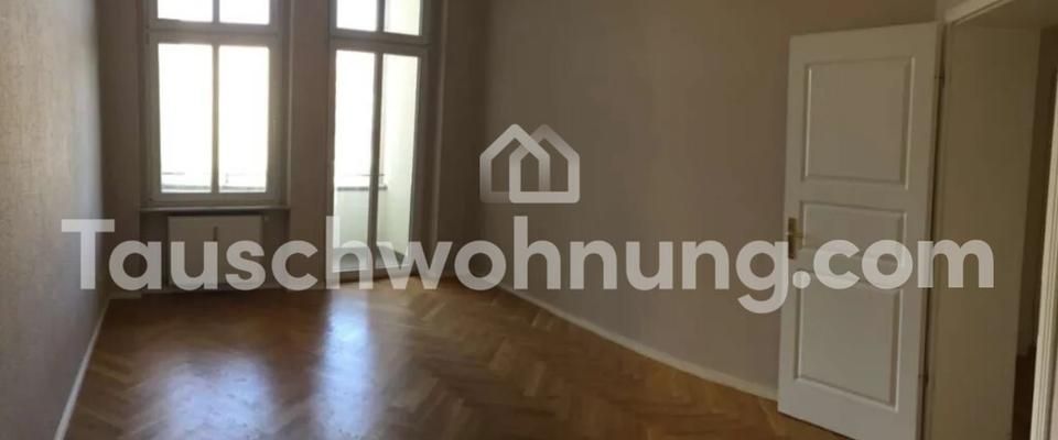 TAUSCHWOHNUNG geräumige 2-Zimmer-Altbauwohnung mit Balkon+Fischgrätparkett - Foto 1
