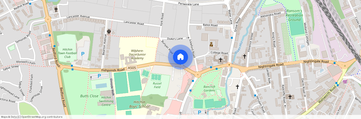 Bunyan Road, Hitchin, Hertfordshire, SG5