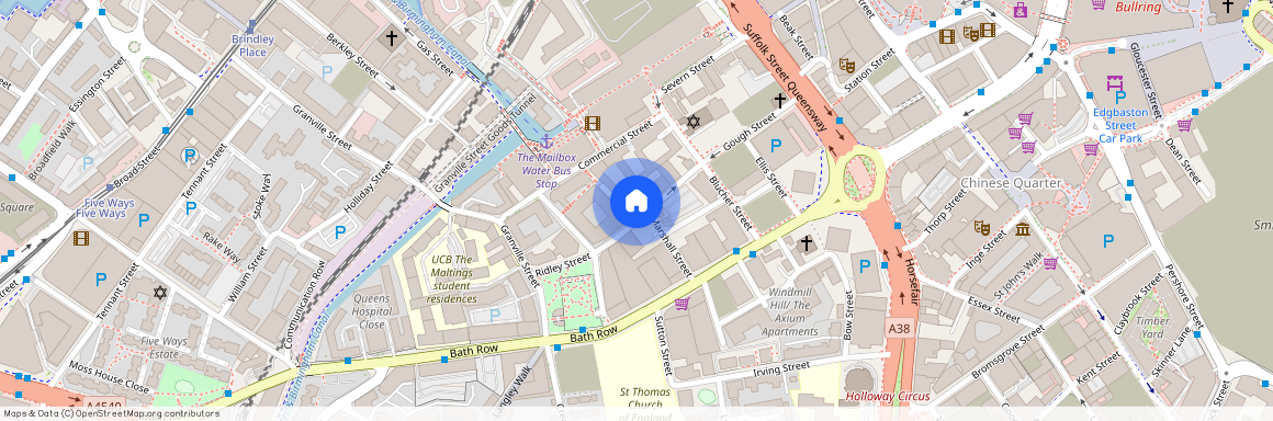 Upper Marshall Street, Birmingham, West Midlands, B1