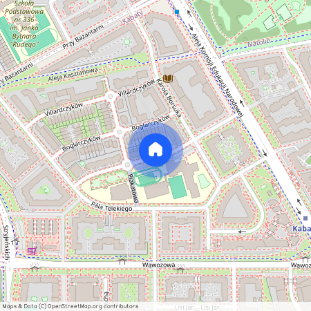 ul. płk. Zoltána Baló, Kabaty, Ursynów, Warszawa, mazowieckie