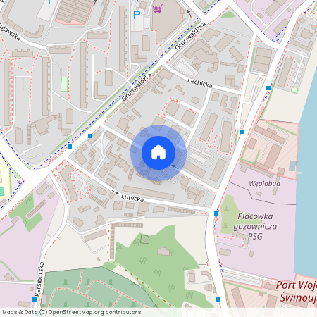 ul. Łużycka, Świnoujście, zachodniopomorskie