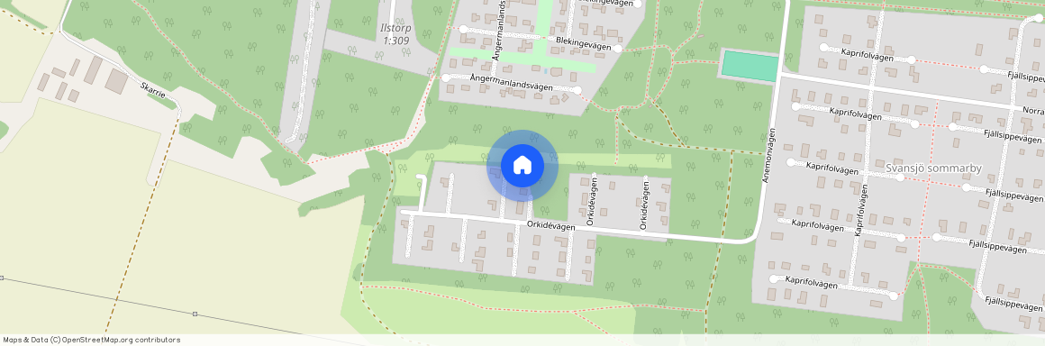 Orkidévägen 30, Gislöv