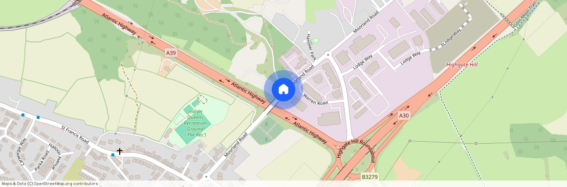 Moorland Road, Indian Queens, St. Columb, TR9, Cornwall