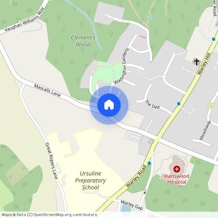 Watlington Gardens, Mascalls Park, Brentwood, Essex, CM13